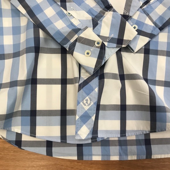 Bugatchi button down shirt large long sleeve - Picture 4 of 5